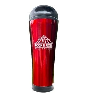 ROCK and roll hall of fame stainless steel tumbler NWOT